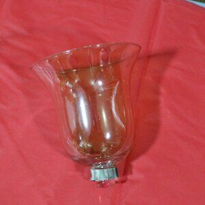 Vintage Amber Votive Cup